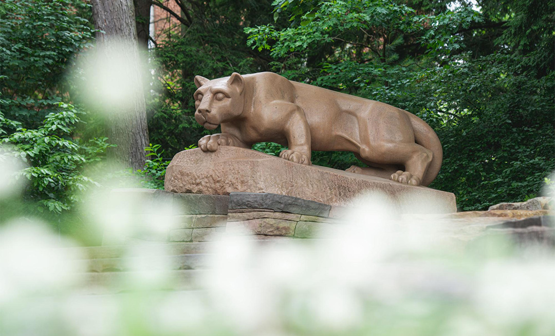image of lion statue